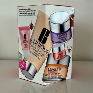 Clinique bedtime essential kit, Tote Bag, free gift ! Sealed box